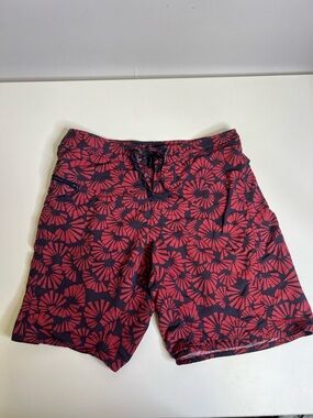 Patagonia Men's Wavefarer Board Shorts Floral Red - Size 32